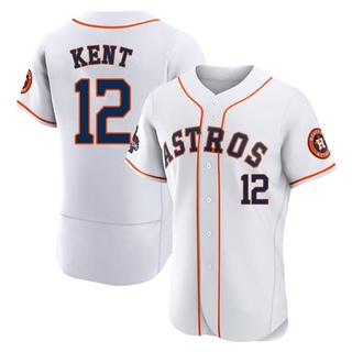 Men's Jeff Kent Houston Astros Authentic Navy Alternate Jersey