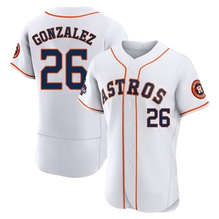 Men's Evan Gattis Houston Astros Replica Black Golden Alternate Jersey